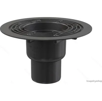 ALCAPLAST ND ALCAPLAST APV4000 Podlahová vpust O50/75 přímá (tělo)