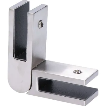 Zábradlí Závěs skla, pro sklo 12 mm, broušená nerez AISI 304