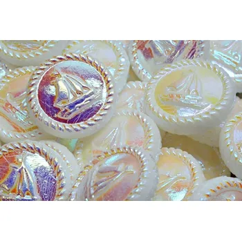 Korálek Korálky Plachetnice č.4097 (20x20mm)