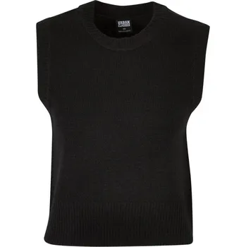 Dámský svetr Ladies Knit Slipover - black XS