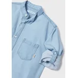 Mayoral Chlapecká košile se stojáčkem 3166 modrá Velikost: 98, barva: modrá