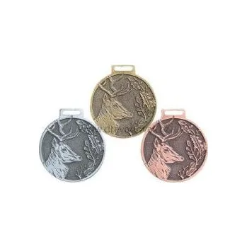 E-myslivost Medaile podle hodnocení CIC - JELEN - Typ bronzová