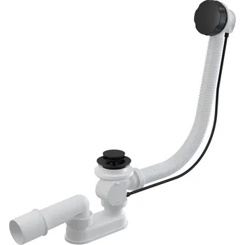 Sifon Alca plast VÝPUSŤ ALCA 57 cm ČERNÁ