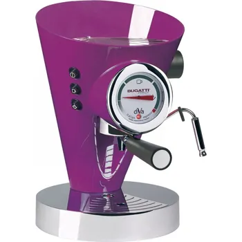Kávovar Pákový kávovar DIVA 0,8 l, fialová, nerezová ocel, Bugatti