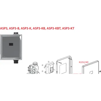 ALCAPLAST ND ALCAPLAST Kompletní infra snímač sventilem pro WC senzor ALC-M0673-ND