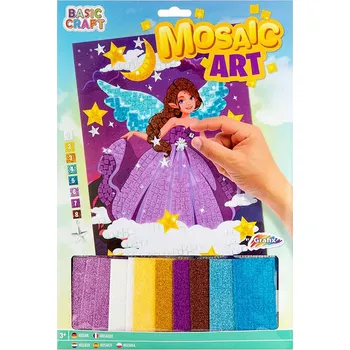 Diamantové malování GRAFIX Mozaikový obrázek Víla A4 - kreativní set