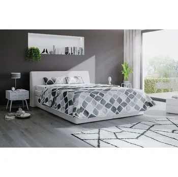 Postel BLANÁŘ NÁBYTEK, a.s. Čalouněná manželská postel MERKUR ROZMĚR: 160 x 200 cm