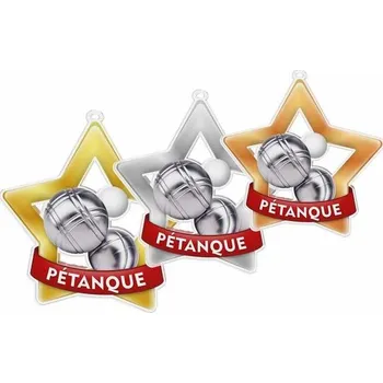 Poháry Bauer Akrylátová medaile MDASTARM93 | Petanque