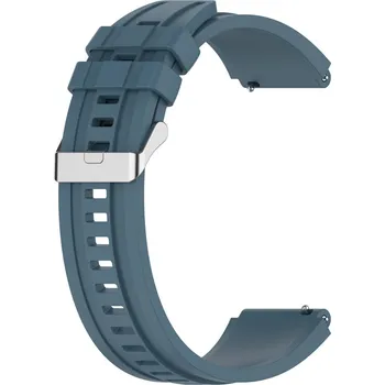 eses Prodloužený silikonový řemínek - Modro šedý, 22 mm