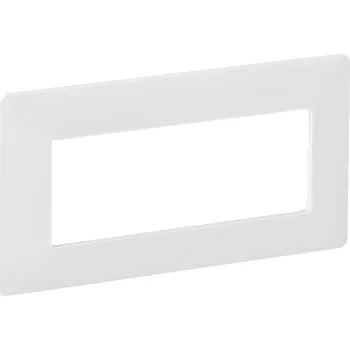 Elektrická zásuvka Legrand VALENA LIFE Rámeček pětimodulový BÍLÁ pro vybrané typy mechanismů Valena Life /754006/