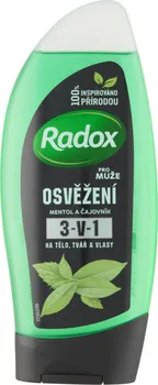 Sprchový gel Radox Osvěžení Men sprchový gel 3v1 400 ml