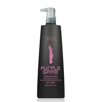 Vlasová regenerace Bes Beauty & Science Color Reflection Purple Game Mask maska na zvýraznění purpurových odstínů 300 ml