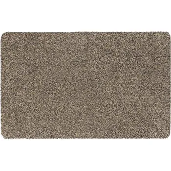 Rohožka Hnědá vnitřní čistící pratelná vstupní rohož FLOMA Calais - 40 x 60 x 0,6 cm