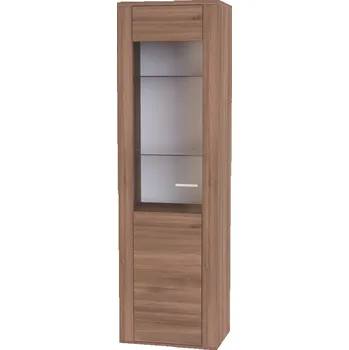 Obývací stěna Nábytek Mikulík Skříň úzká prosklená OS ADEL č. 1