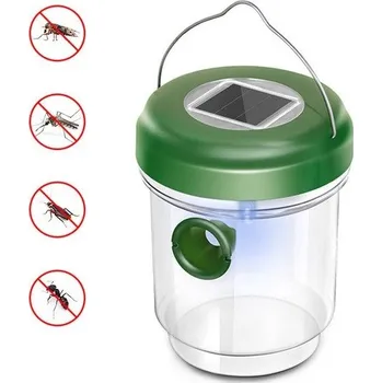 Zahradní dekorace SS404 Solární lampa hubič hmyzu (Solární past na hmyz)