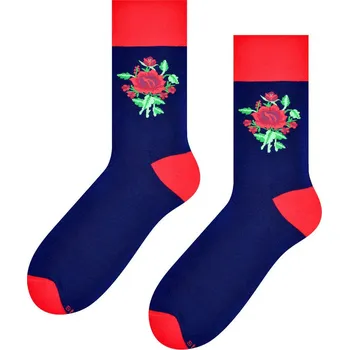 Sada pánského spodního prádla Pánské ponožky FOLK 118 GREAT/ROSE 39-42