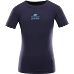 Dětské rychleschnoucí triko ALPINE PRO BASIKO mood indigo - 116-122