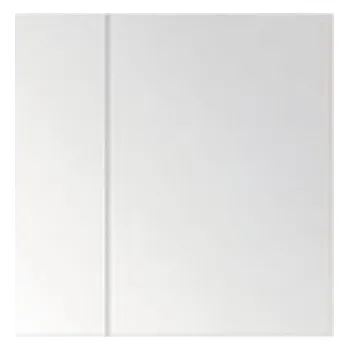 Koupelnový nábytek Zrcadlová skříňka bez osvětlení Sanox Porto 90 x 13 x 65 cm oblázkově šedá se 2 dvířky