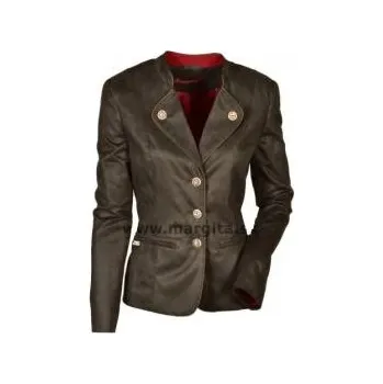 Dámské sako Margita Trapper Myslivecké sako dámské - FREDERIKA - Barva Zelená, Velikost 48