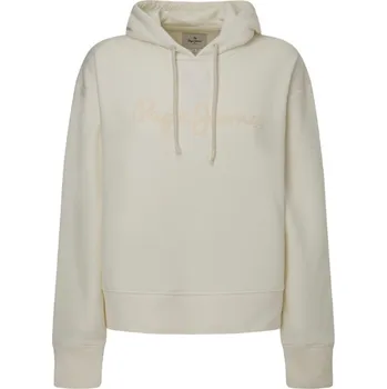 Dámská mikina PEPE JEANS DÁMSKÁ MIKINA NANETTE HOODIE FUTURE ECRU PL581379 808 Velikost: XS