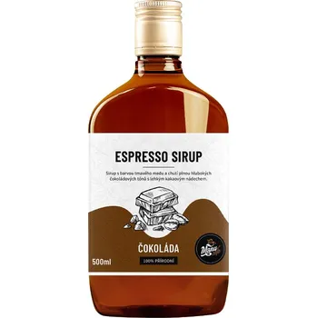 Sirup Espresso sirup Čokoláda - 500 ml