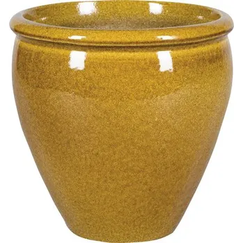 Květináč Květináč Shanghai Ø50 x 50 cm okrový