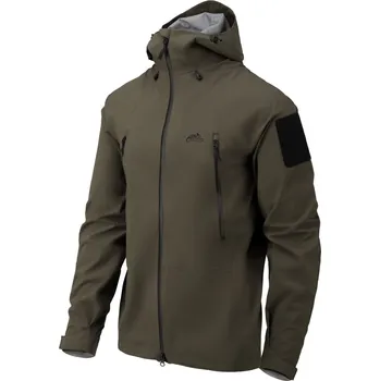 Pánská bunda Bunda Helikon SQUALL Hardshell Jacket - Taiga Green 2XL