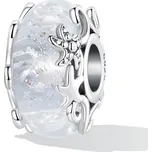 Elenys stříbrný přívěsek Murano průzračné jiskřivé moře