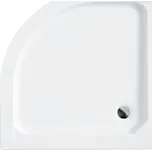 Vanička ALEX sprchová 91x91x16 cm čtvrtkruhová ABS akrylát včetně nožiček bílá OLBVANACALE90