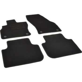 autokoberec Autokoberce textilní přesné černé / černé obšití - Audi Q3 (Typ F3) (2018-2023) 5-sedadel