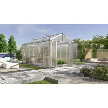 Skleník VITAVIA GARDEN Skleník VITAVIA ZEUS COMFORT 11900 PC 16 mm stříbrný LG460