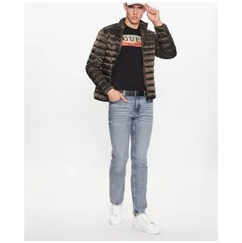 Guess Bunda pro přechodné období M1RL47 WDQ50 Hnědá Comfort Fit S