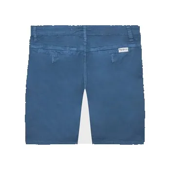 Oblečení a móda Pepe Jeans Šortky z materiálu Blueburn Short PB800726C75 Modrá Regular Fit 10Y