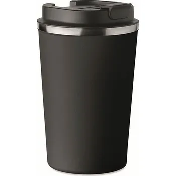 Termohrnek Dvoustěnný pohárek 350 ml - BRACE, černá
