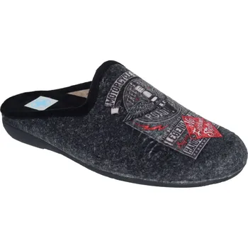 Pánské pantofle MEDI LINE pánské pantofle 5136-023 Barva: šedá, Velikost: 40