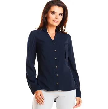 Dámská košile Infinite You Dámská formální košile Belades M176 tmavě modrá S