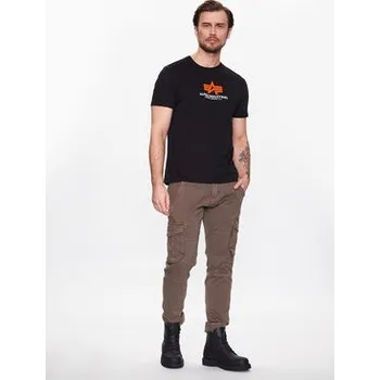 Alpha Industries T-Shirt Basic 100501RB Černá Regular Fit M