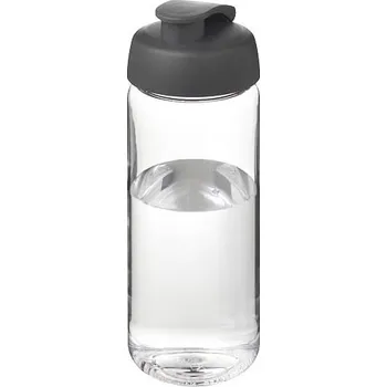 Láhev Sportovní lahev H2O Active® Octave Tritan™ o objemu 600 ml s odklápěcím víčkem, šedá