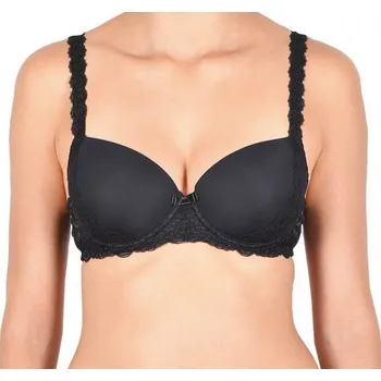 Podprsenka Podprsenka vyztužená bezešvá Naturana 7457 černá Barva: černá, Velikost: 85F