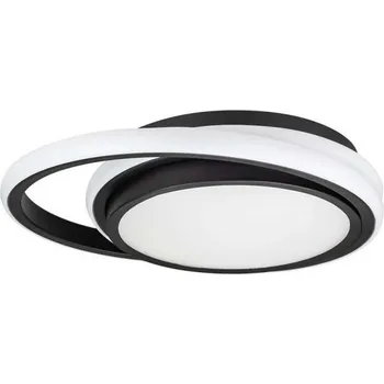 Designové LED svítidlo 24W 2560LM černé IP20 4000K