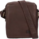 Pánská kožená taška přes rameno SendiDesign Janos - hnědá