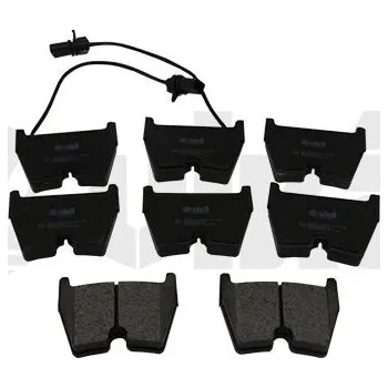 Brzdová destička Sada brzdových destiček, kotoučová brzda VIKA 66981691301