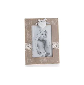 Rám na obraz HOME DECOR Rámeček s krajkou LACEWORK, obdélník