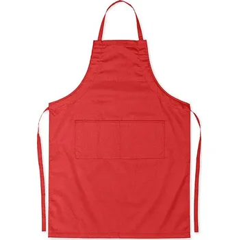 Kuchyňská zástěra Kuchyňská zástěra - FITTED KITAB, červená