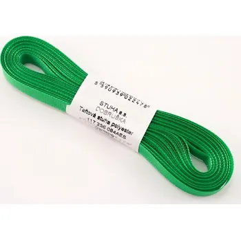 Stuha Stuha taftová trávově zelená č. 309 0,9 cm