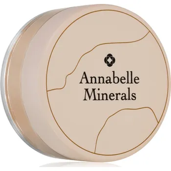 Přípravek na tvář Annabelle Minerals Radiant Mineral Foundation minerální pudrový make-up pro rozjasnění pleti odstín Pure Fair 4 g