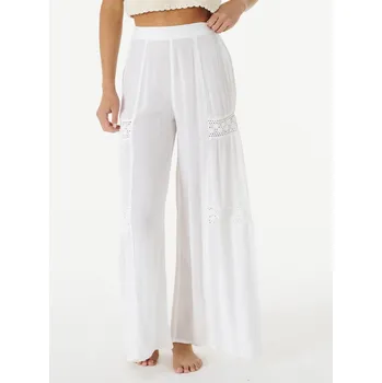 Dámské kalhoty Bílé kalhoty Rip Curl ALIRA PANT Rip Curl bílá | šedá 2323050