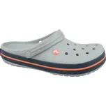 Šedé nazouváky Crocs Crocband 11016-01U Velikost: 37/38