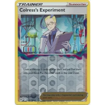 Společenská hra Pokémon karta Colress's Experiment 155/196 Reverse Holo - Lost Origin