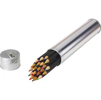 Kresba Pastelky 20 ks COLOUR BALANCE, stříbrná